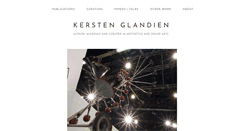 Desktop Screenshot of kerstenglandien.com